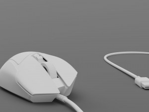 RAZER BASILISK V3 WIRED 3D-Modell