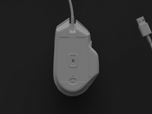 RAZER BASILISK V3 WIRED 3D-Modell