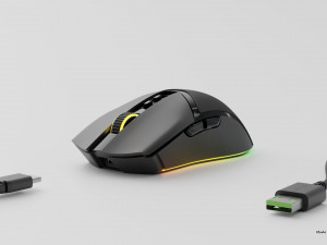 RAZER COBRA PRO WIRELESS Model 3D