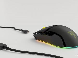 RAZER COBRA PRO WIRELESS Model 3D