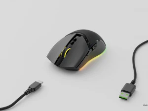 RAZER COBRA PRO WIRELESS 3D Model
