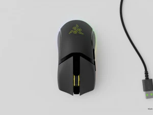RAZER COBRA PRO WIRELESS 3D Model