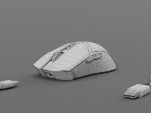 RAZER COBRA PRO WIRELESS Model 3D
