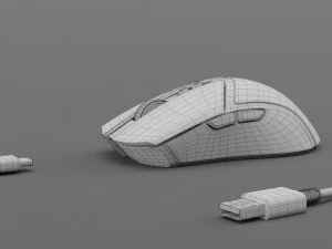 RAZER COBRA PRO WIRELESS 3D Model