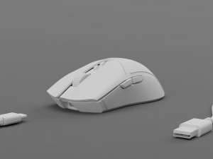 RAZER COBRA PRO WIRELESS Model 3D