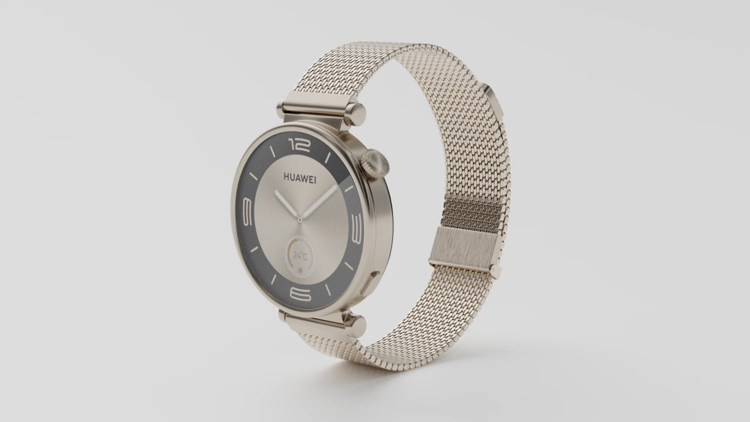 HUAWEI WATCH GT 4 41MM 3D Model .c4d .max .obj .3ds .fbx .stl .blend 