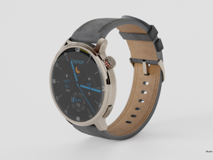 HONOR WATCH 4 PRO 3D 模型