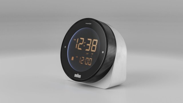 BRAUN BC24 3D Model .c4d .max .obj .3ds .fbx .stl .blend 