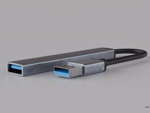 ORICO USB HUB Modelo 3D