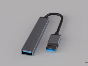 ORICO USB HUB 3D Model