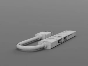 ORICO USB HUB 3D Model