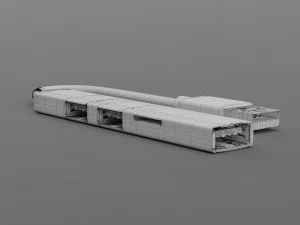 ORICO USB HUB 3D Model