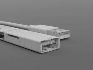 ORICO USB HUB 3D Model