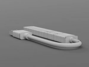 ORICO USB HUB 3D Model