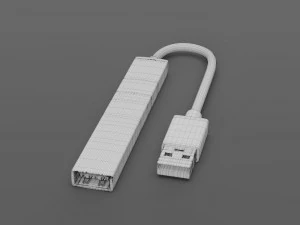 ORICO USB HUB 3D Model