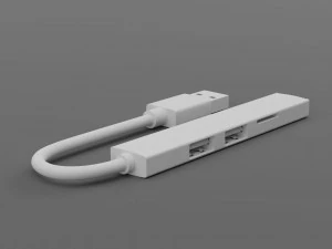 ORICO USB HUB 3D Model