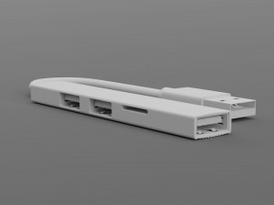 ORICO USB HUB Modelo 3D