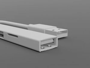ORICO USB HUB 3D Model