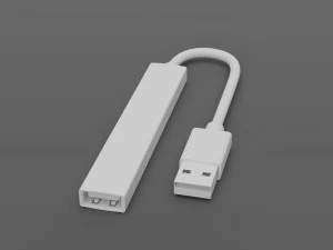 ORICO USB HUB 3D Model