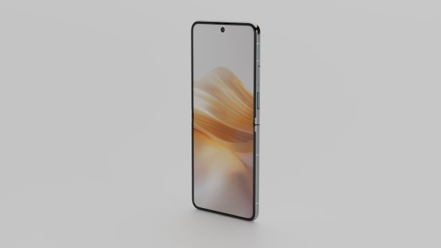 HUAWEI POCKET 2 3D Model .c4d .max .obj .3ds .fbx .stl .blend 