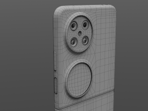 HUAWEI POCKET 2 3D Model