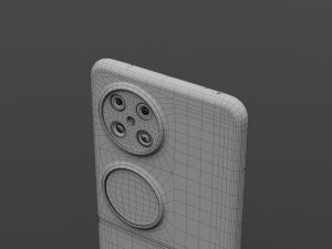 HUAWEI POCKET 2 3D Model