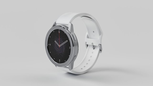 XIAOMI WATCH S3 3D मॉडल .c4d .max .obj .3ds .fbx .stl .blend 