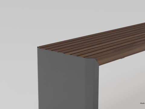 ZANO MODERN BENCH 3D 모델