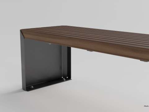 ZANO MODERN BENCH 3D 모델