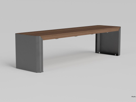 ZANO MODERN BENCH 3D 모델