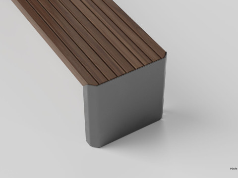 ZANO MODERN BENCH 3D 모델