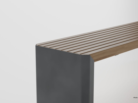 ZANO MODERN BENCH 3D 모델