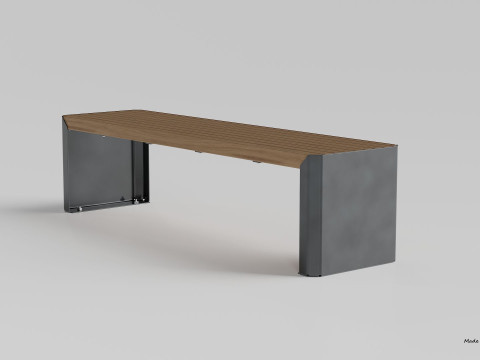 ZANO MODERN BENCH 3D 모델