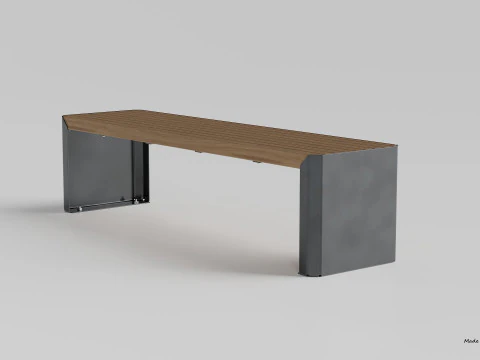 ZANO MODERN BENCH 3D Model