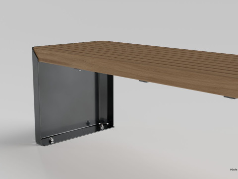 ZANO MODERN BENCH 3D 모델