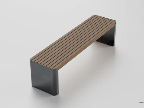 ZANO MODERN BENCH 3D Model