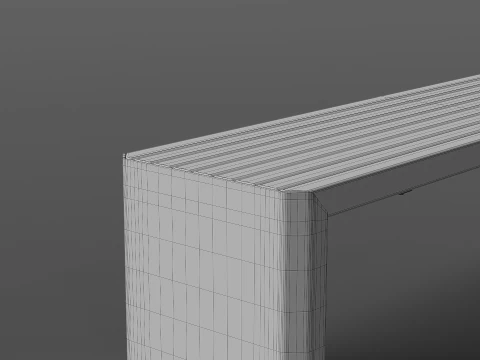 ZANO MODERN BENCH 3D Model