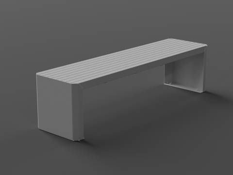 ZANO MODERN BENCH 3D 모델