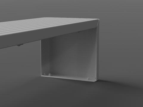 ZANO MODERN BENCH 3D 모델