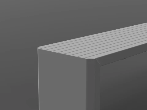 ZANO MODERN BENCH 3D Model