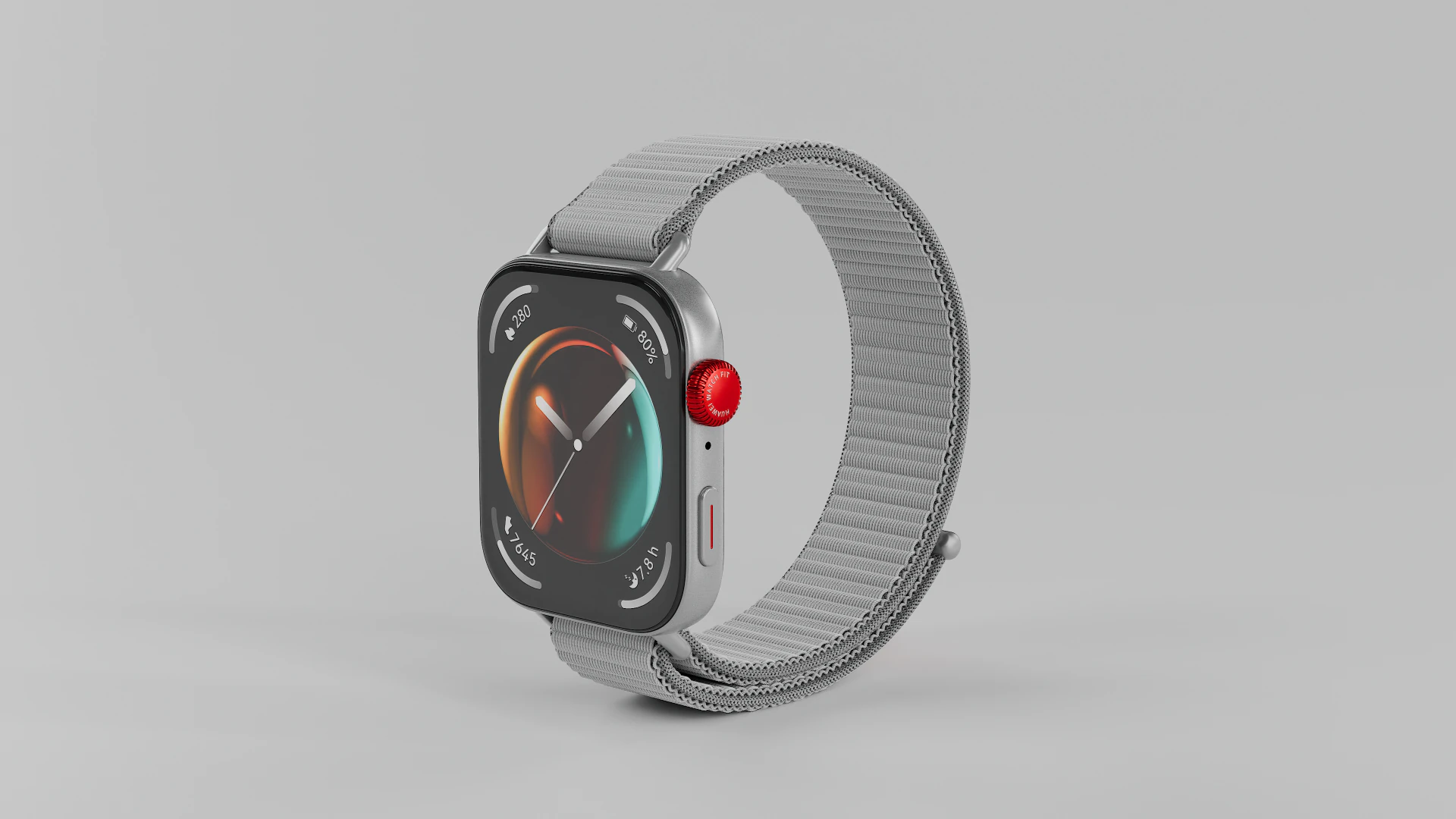 HUAWEI WATCH FIT 3 3D Model .c4d .max .obj .3ds .fbx .stl .blend 