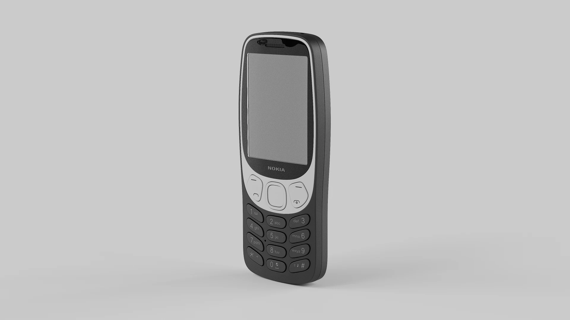 NOKIA 3210 2024 3D Model .c4d .max .obj .3ds .fbx .stl .blend 