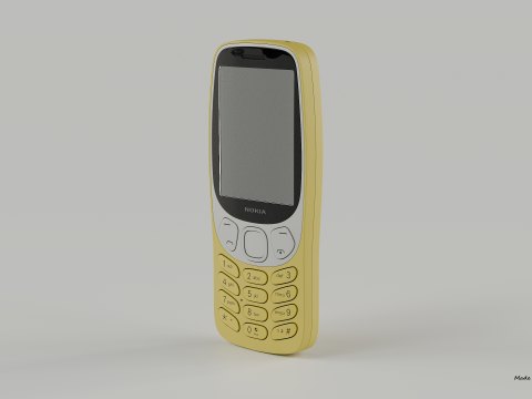 NOKIA 3210 2024 3D Model