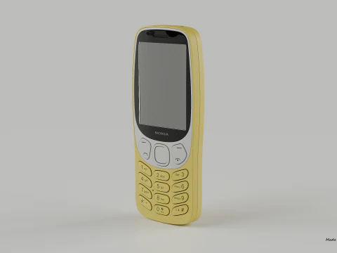 NOKIA 3210 2024 3D Model