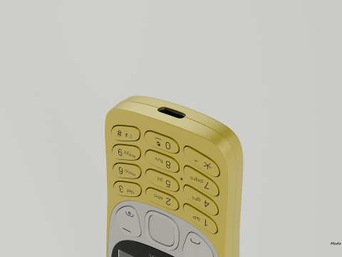 NOKIA 3210 2024 3D Model