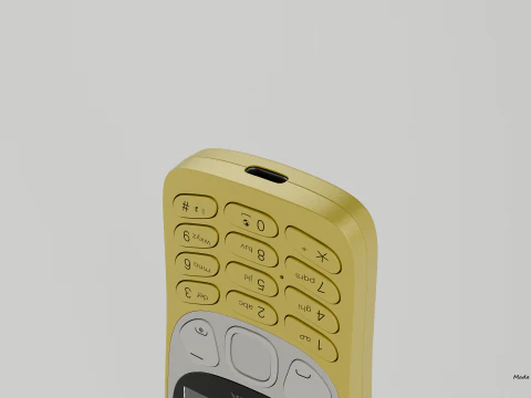 NOKIA 3210 2024 3D Model