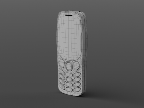 NOKIA 3210 2024 3D Model