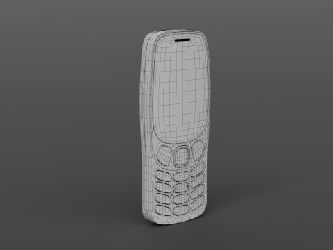 NOKIA 3210 2024 3D Model
