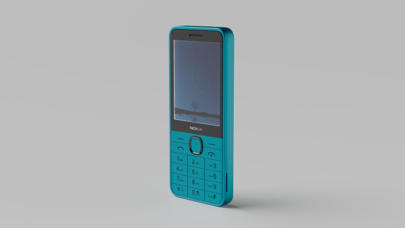 NOKIA 235 4G 2024 3D मॉडल .c4d .max .obj .3ds .fbx .stl .blend 