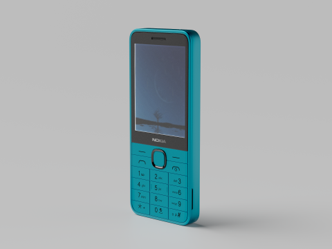 NOKIA 235 4G 2024 3D 모델